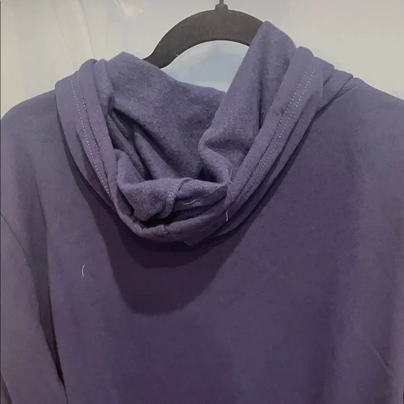 Peanuts Dark Blue Hoodie with Snoopy Basketball Design, XL, EUC - Picture 7 of 11